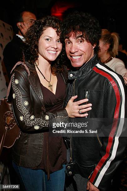 Aimee Oates and husband, singer John Oates attend the Niche Media & Hendrix Electric Vodka's Holiday Launch Party celebrating the release of Aspen...