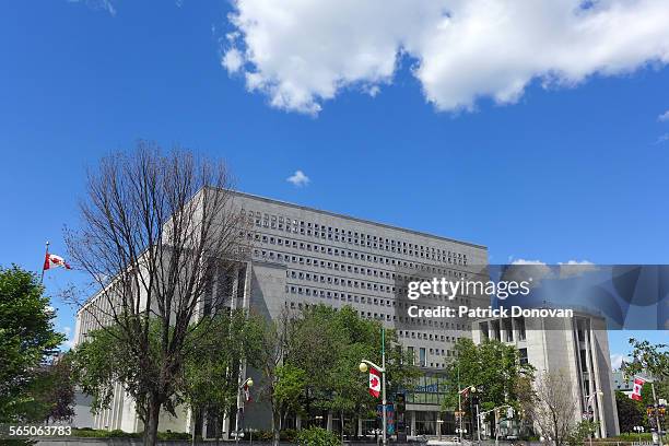 library and archives canada building, ottawa - archives stock pictures, royalty-free photos & images