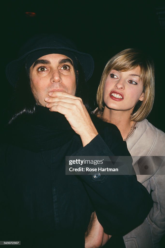 Steven Emisel American fashion photographer Steven Meisel with Canadian model Linda ...