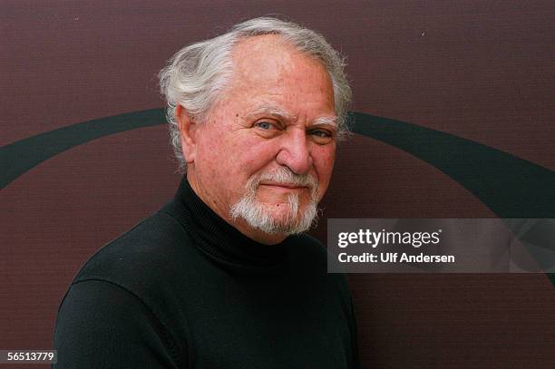 American author Clive Cussler poses while on a visit to Paris,France on the 13th of September 2004.