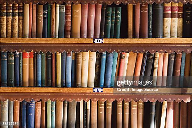 bookcase - library stock pictures, royalty-free photos & images