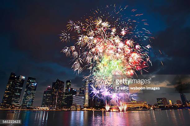 fireworks - national holiday stock pictures, royalty-free photos & images