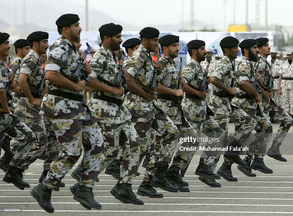 Saudi Arabian Security Forces Prepare for Hajj