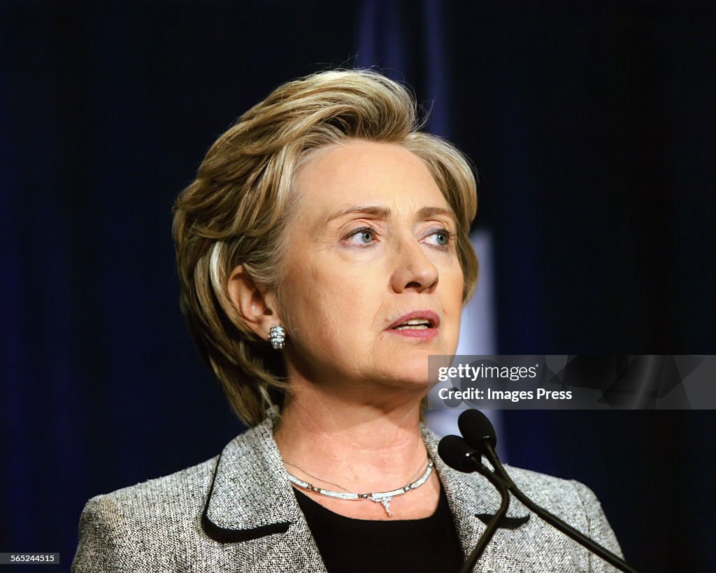 Hillary Clinton...