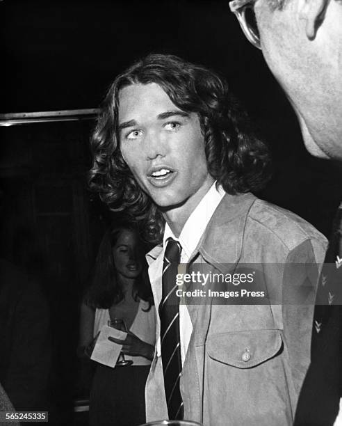 1970s: Robert Kennedy Jr. Circa 1970s in New York City.