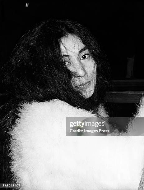 1970s: Yoko Ono circa 1970s in New York City.