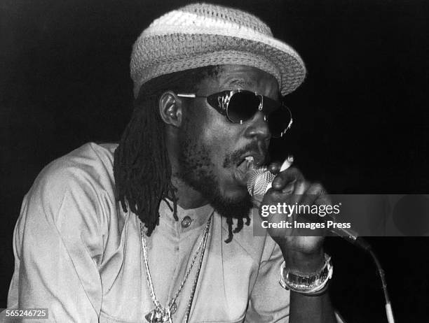 Peter Tosh circa 1981 in New York City.