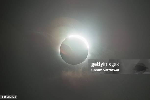 partial solar eclipse in iceland 2015 - solar eclipse stock pictures, royalty-free photos & images