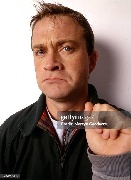 Harry Enfield, portrait, London, United Kingdom, 2000.