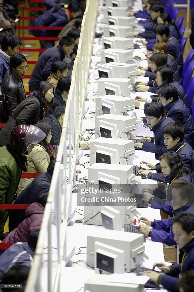 China Prepares For Spring Festival Transport Peak