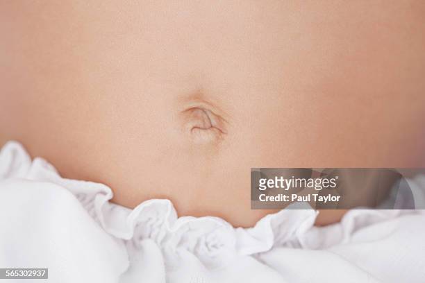 baby's navel - belly button stock pictures, royalty-free photos & images