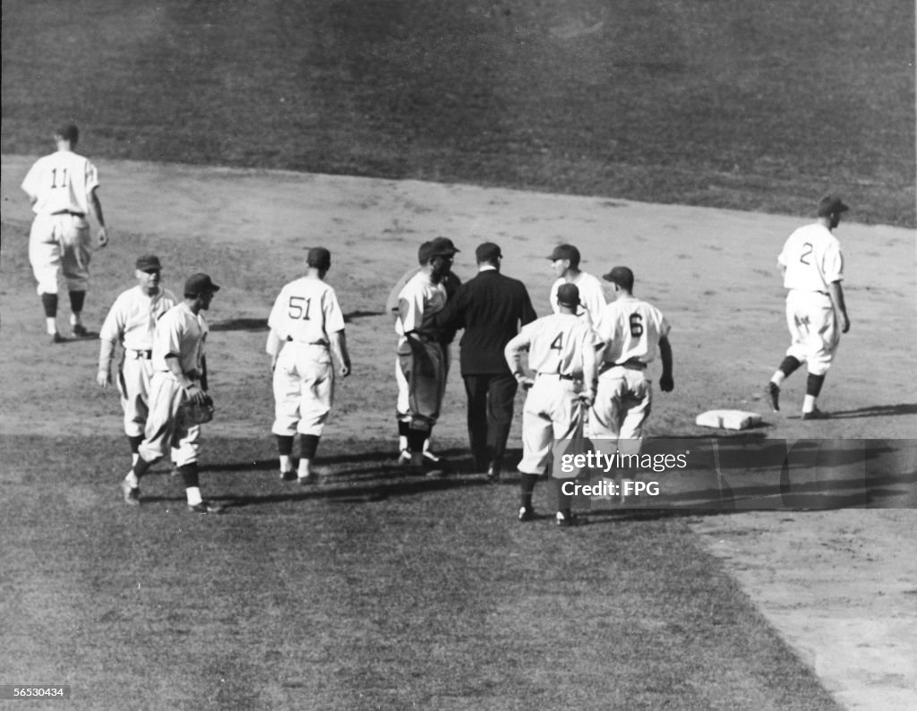 Controversial Call In The 1935 World Series