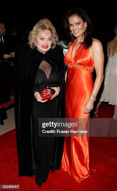 Actress Carol Connors and Denise Brown arrive at the 17th Annual Palm Springs International Film Festival Gala at the Palm Springs Convention Center...