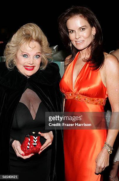 Actress Carol Connors and Denise Brown arrive at the 17th Annual Palm Springs International Film Festival Gala at the Palm Springs Convention Center...