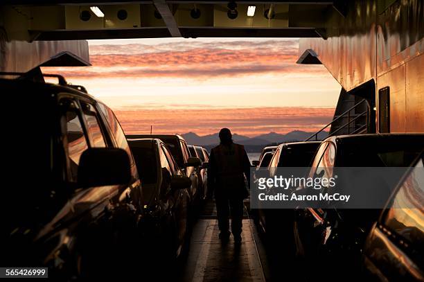 my car - ferry stock-fotos und bilder