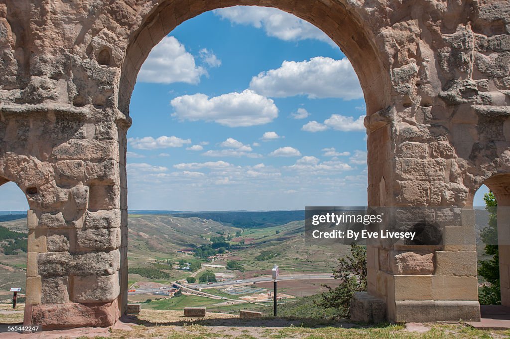 View through the Roman Arch