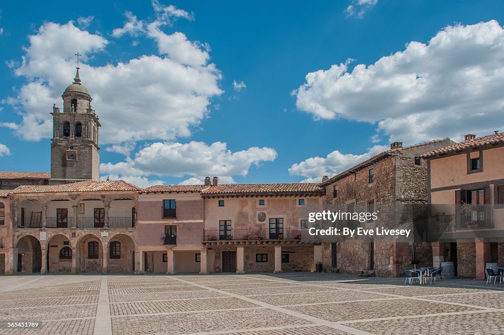 Medinaceli town square