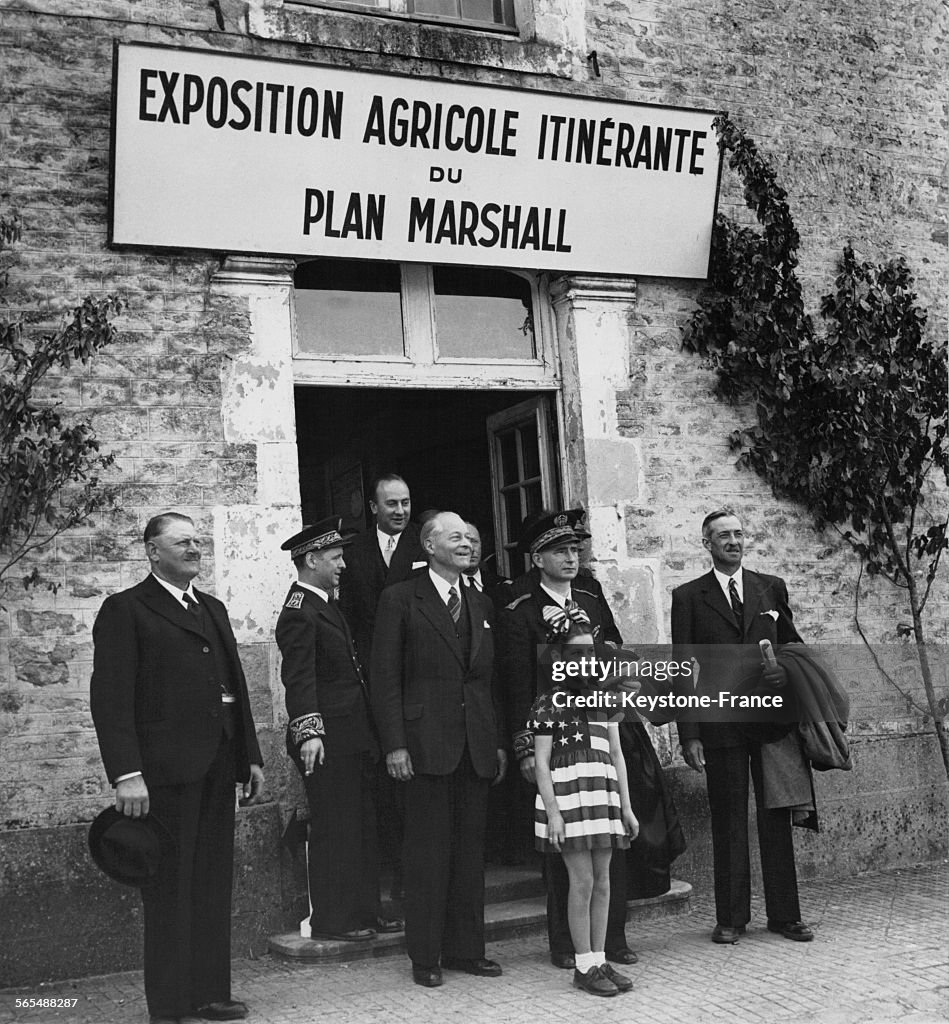 Exposition agricole itinérante du Plan Marshall