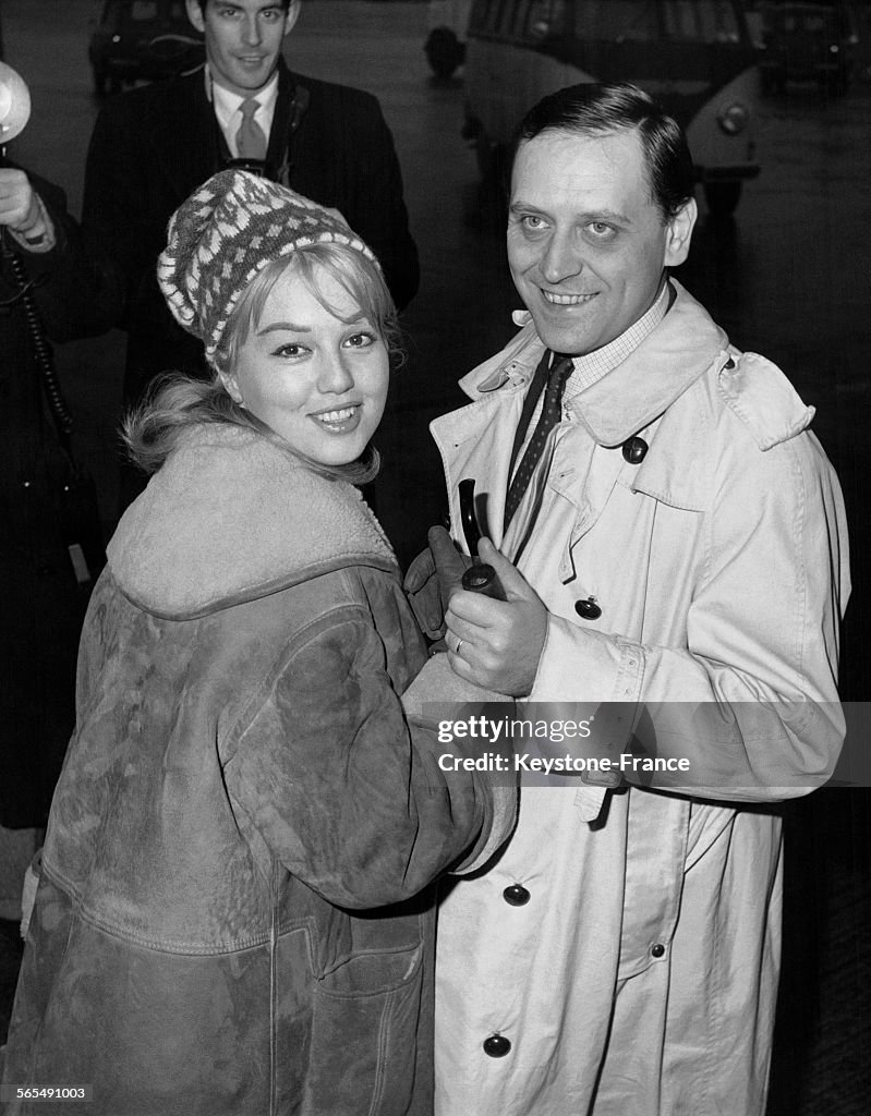 Mylène Demongeot et Henri Coste