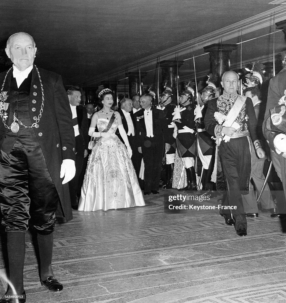 Soirée à l'Opéra en l'honneur de la Reine Elisabeth