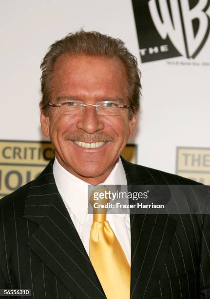 Television personality Pat O'Brien arrives at the 11th Annual Critics' Choice Awards held at the Santa Monica Civic Auditorium on January 9, 2006 in...