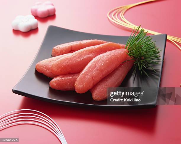 Fresh Uncooked Cod Roe 223 Tarako Stock Photos, High-Res Pictures, and Images - Getty Images