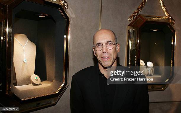 Dreamworks' Jeffrey Katzenberg attends the Harry Winston Gala reception of the new Beverly Hills Rodeo Drive store honoring the Motion Picture and...