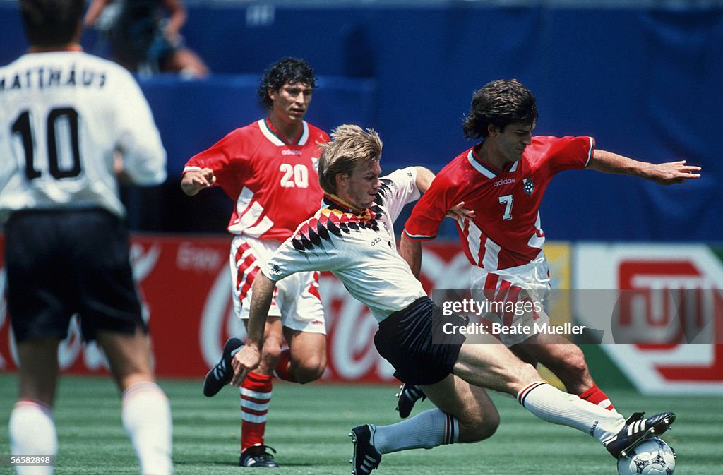 World Cup quarter final match Bulgaria v Germany