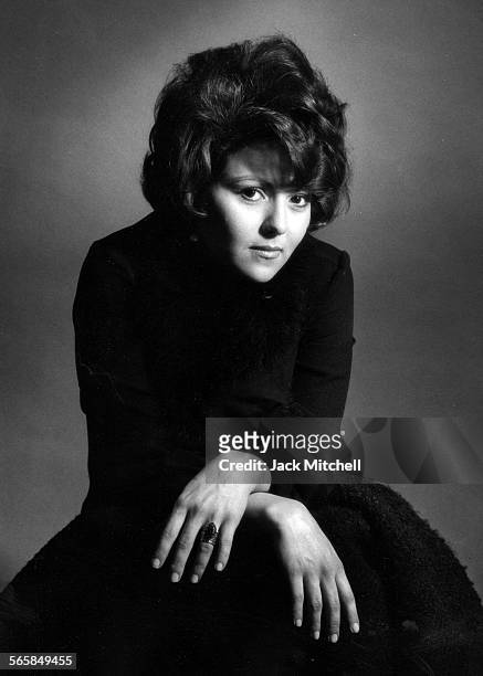 Actress Brenda Vaccaro, 1968. Photo by Jack Mitchell/Getty Images.