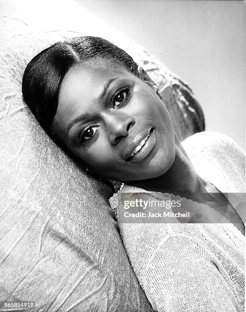 Actress Cicely Tyson, 1976. Photo by Jack Mitchell/Getty Images.