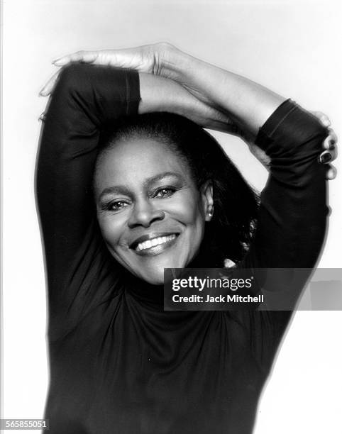 Actress Cicely Tyson, 1976. Photo by Jack Mitchell/Getty Images.