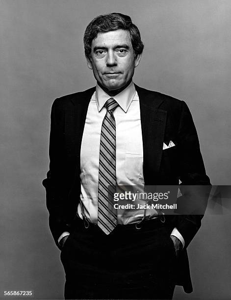 News anchor Dan Rather, 1980. Photo by Jack Mitchell/Getty Images.