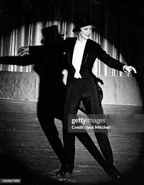 Tap dancer Eleanor Powell, 1961. Photo by Jack Mitchell/Getty Images.