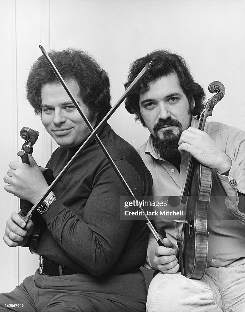 Itzhak Perlman and Pincas Zukerman