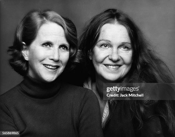 Julie Harris and Geraldine Page, 1980. Photo by Jack Mitchell/Getty Images.