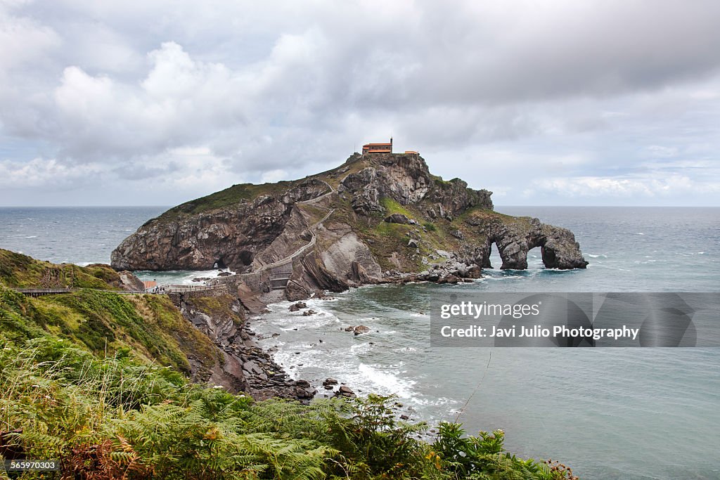 San Juan de Gaztelugatxe in Basque country, Spain