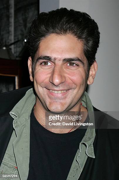 Actor Michael Imperioli attends HBO's Annual Pre-Golden Globe Reception at Chateau Marmont on January 14, 2006 in Los Angeles, California.