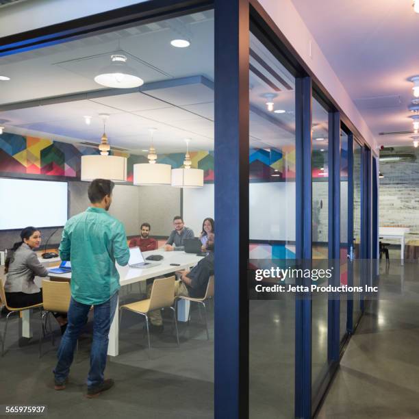 Social Distance Conference Setups Modern Office Social Distance Photos and Premium High Res Pictures ...