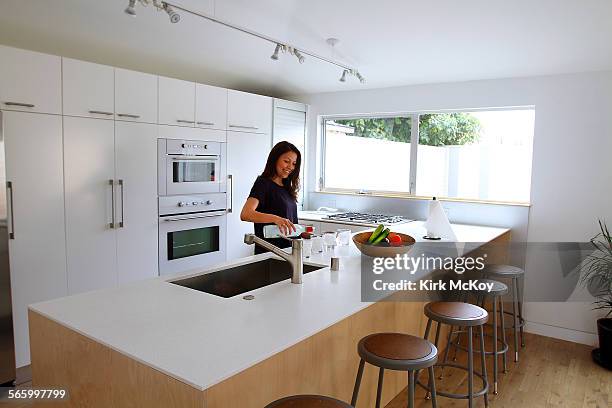 Joe Borst and girlfriend Maria Torres bought a small 1952 cookie cutter home in Marina del Rey, they envisioned something comfortable and low...