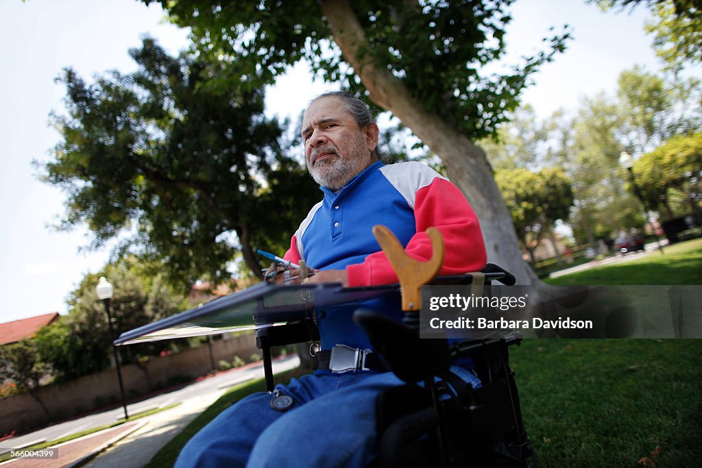 Arnold Arbiso is a quadriplegic  who receives home care through a state program. He is worried that