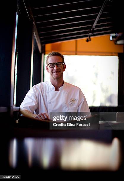 Chef C.J. Jacobson brings his rustic refined touch and local ingredients to Girasol restaurant on October 20, 2013 in Studio City, California.