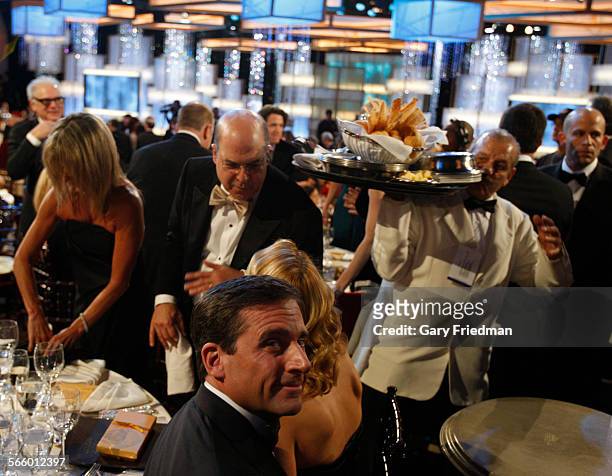Actor Steve Carell in behind the scenes Coverage of the 68th Annual Golden Globe Awards on Sunday, January 16, 2011 at the Beverly Hilton Hotel in...