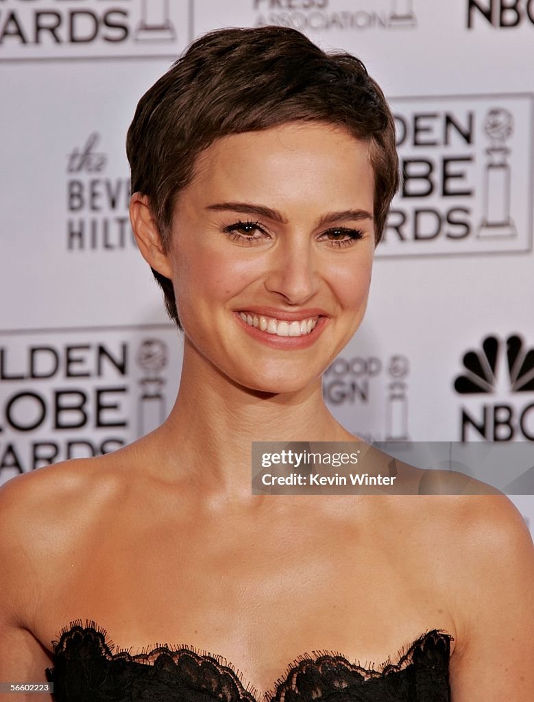 The 63rd Annual Golden Globe Awards - Press Room