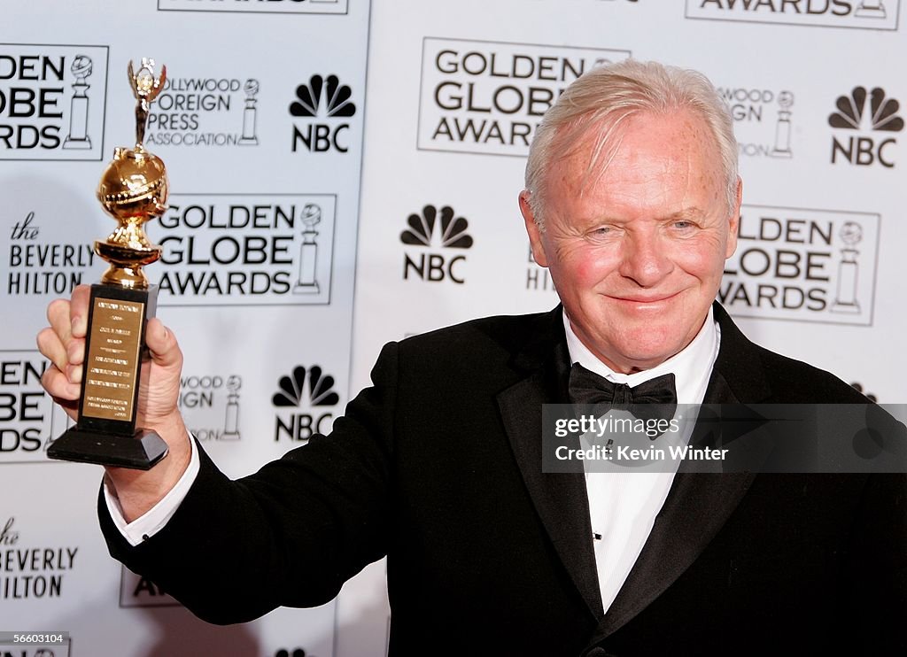 The 63rd Annual Golden Globe Awards - Press Room