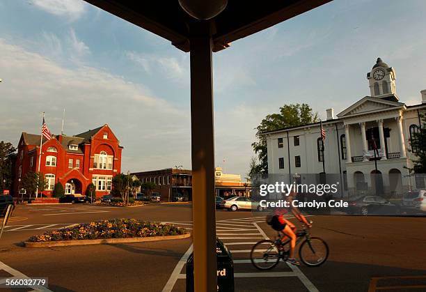Downtown Oxford, Mississippi.