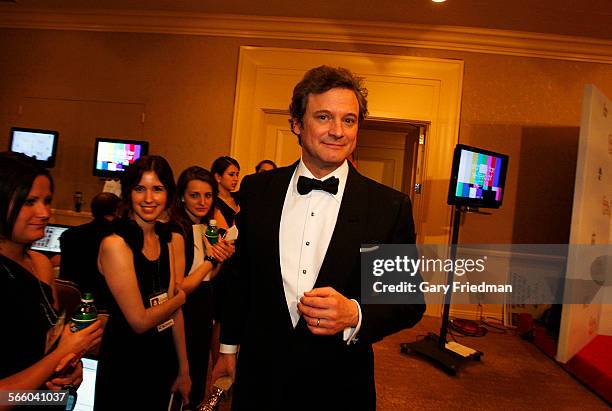 Colin Firth at the 68th Annual Golden Globe Awards on Sunday, January 16, 2011 at the Beverly Hilton Hotel in Beverly Hills, CA.