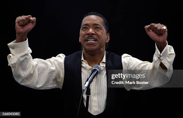Obba Babatunde' stars as Sammy Davis Jr., in the world premiere of Sammy at the Old Globe Theater in San Diego September 19November 8. The music and...