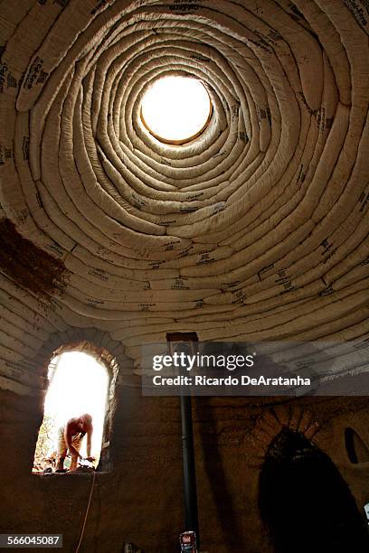Dome Rammed Earth Structure Rammed Earth Photos and Premium High Res Pictures - Getty Images