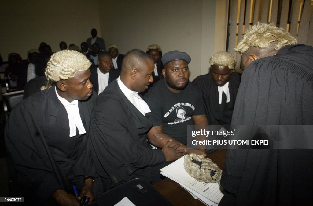 The leader of the Niger Delta People's V