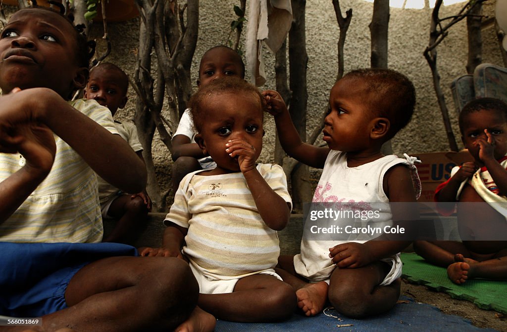 PORTAUPRINCE, HAITIJANUARY 26, 2010Children living at the Horizon of Hope orphanage in PortA
